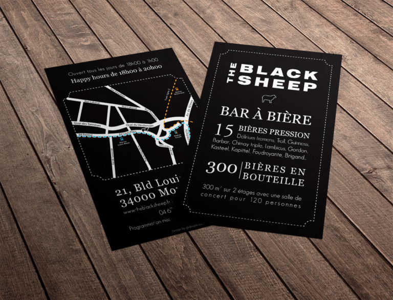 Flyer The Black Sheep