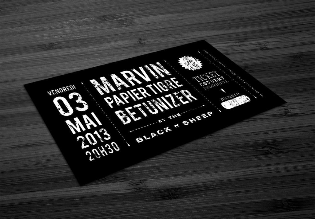 Ticket de concert The Black Sheep