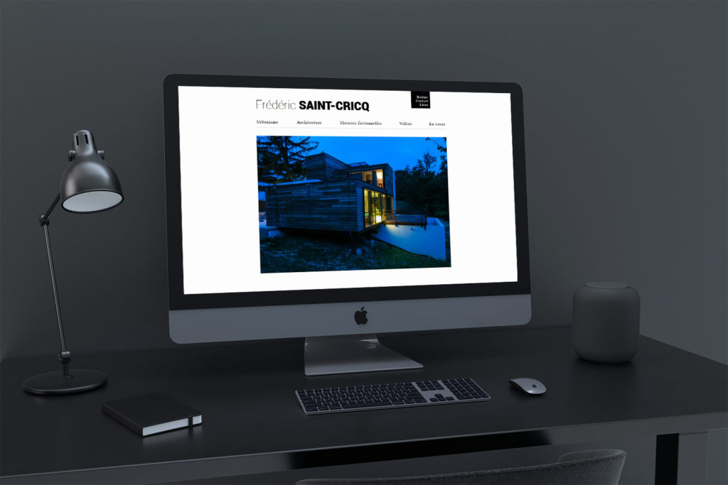 Site internet Frédéric Saint-Cricq Architecte DPLG