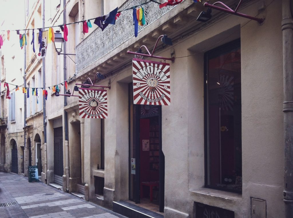 Enseigne librairie Ikoku